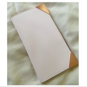 Ted Baker Travel + Passport Wallet Blush